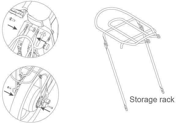 Airwheel R5 portable electric bikes 