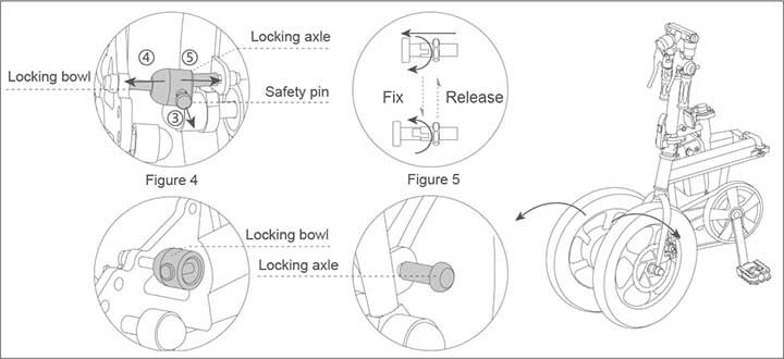 Airwheel R5 electric assist bicycle