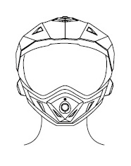 Airwheel C8 Smart racing helmet