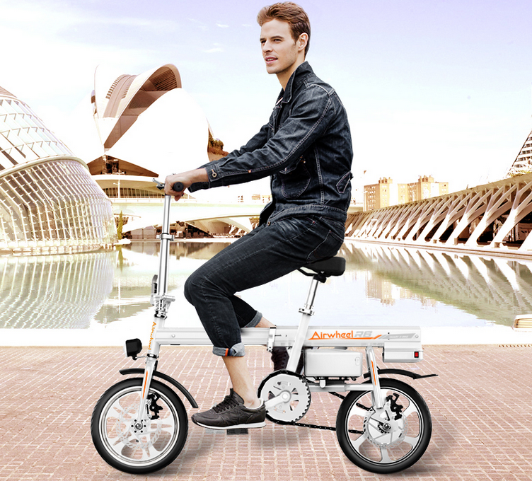 Airwheel R6 electric moped bicycle(1).