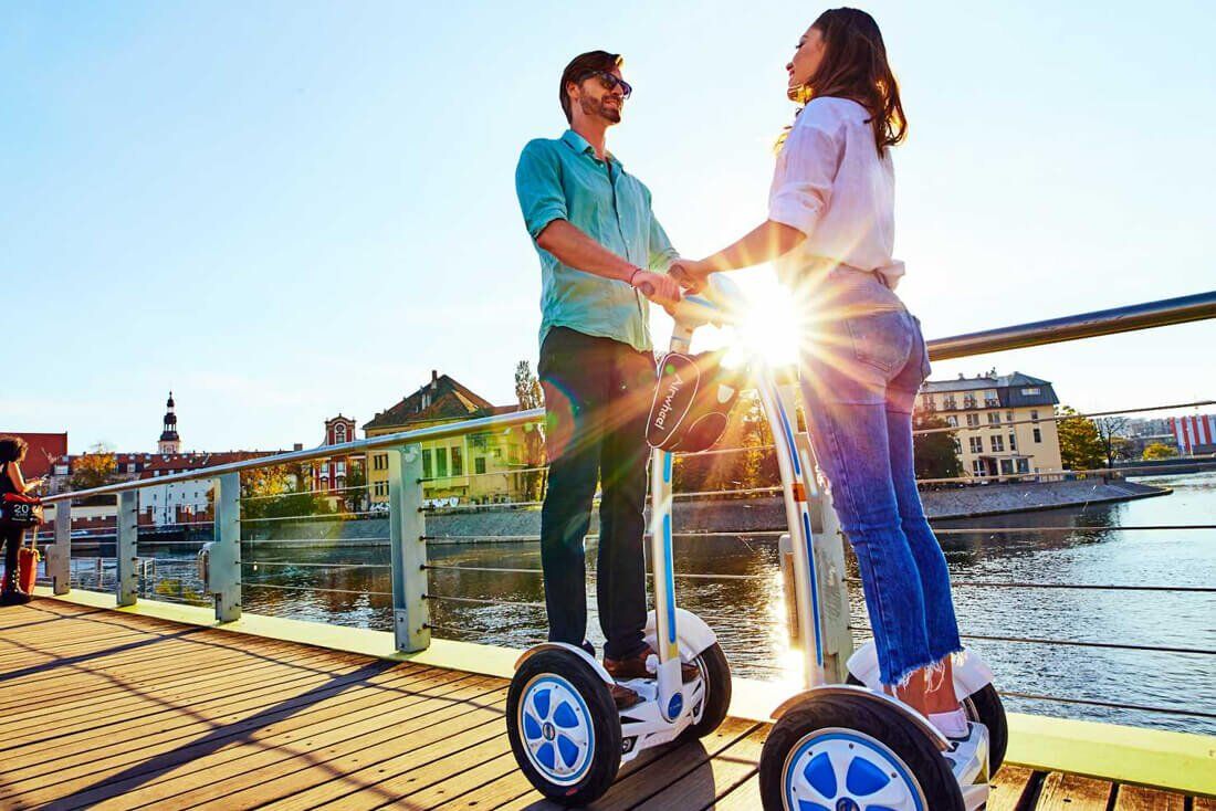 Airwheel S self balancing electric scooter.