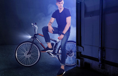 Airwheel new model R8 mountain electric bike.