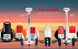 Airwheel E-monociclos leva verde viagens