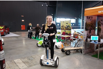 Airwheel hervorgehoben auf Bike-Messe 2015 Gdansk