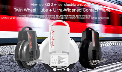 Airwheel oferece um completo "trotinette" elétrico deequilíbrio para população moderna