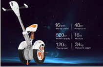 Amo a excursão, amor Airwheel A3 sentado postrue deequilíbrio scooter