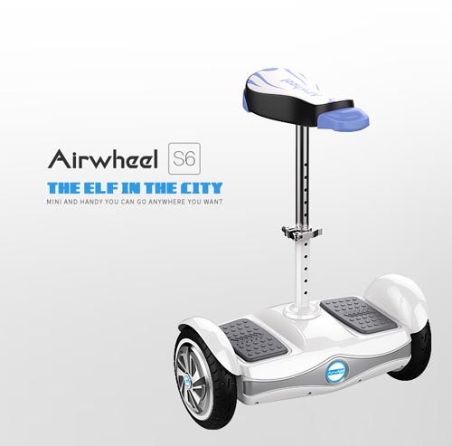 이 새로운 제품 회의에 Airwheel 발표 3 지능형 자동 균형 스쿠터, 즉 2 륜 스쿠터 S6, 고리 모양의 전기 스쿠터 F3, 전기 스케이트 보드 M3와 Z3. 