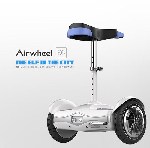 Airwheel S6 équipée selle scooter électrique est juste destiné à ces personnes.