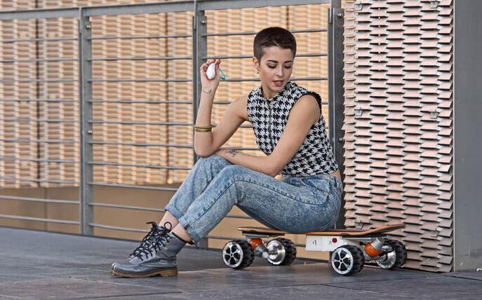 Airwheel 같은 일부 시작에서 멋진 전기 스케이트 보드 수 있습니다. 스케이트 보드는 왜 만들어?