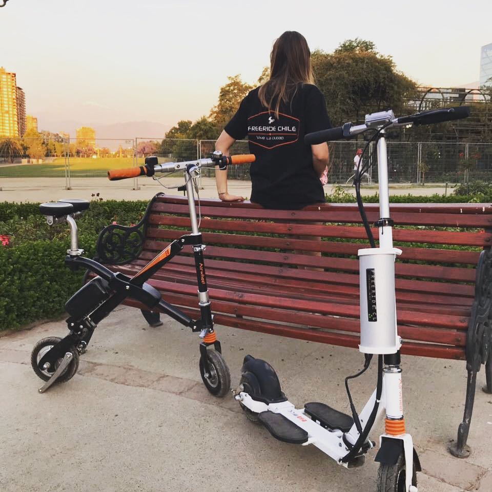 Airwheel E portable electric folding bike