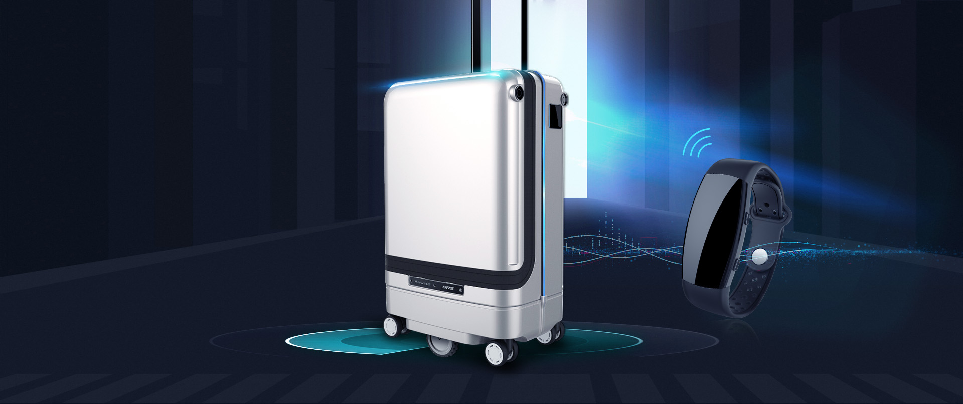 Airwheel SR5 electric traveling suitcase