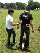 одно колесо скутера, электрический одноколесном велосипеде