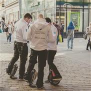 seul scooter de roue X3