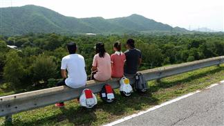 Умный самостоятельно баланс скутера