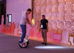 selbststabilisierendes Einrad