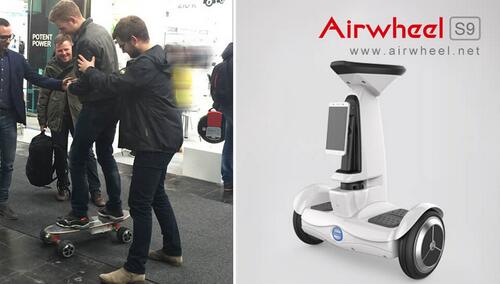  Il rilascio di Airwheel S9 robot con ruote è di non seguire ciecamente la tendenza, ma per fare loro in grado R & s.