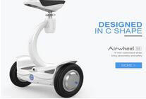 Technologie interpretiert die Schönheit des Lebens: die Airwheel S8 Elektroroller mit Sitz gibt Einstand auf CeBIT-2016