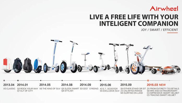 En avril, Airwheel prendra ces nouveaux produits pour assister à HK Electronics Fair et partagez Foire de Canton afin de gagner plus de marché en Asie.