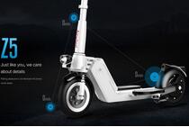  Airwheel Z5 em pé dobrável "trotinette" elétrico vai segui-lo quase em toda parte