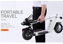 Principais características das Airwheel S-series e Z5 de scooter elétrico dobrável