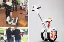 Airwheel A3 roda dois sentar ou ficar "trotinette" conduz a uma nova era