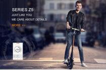 Airwheel Z5 scooter dobrável, cidade ideal, montando equipamento