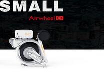 Tendo um curso livre com Airwheel elétrico inteligente motos