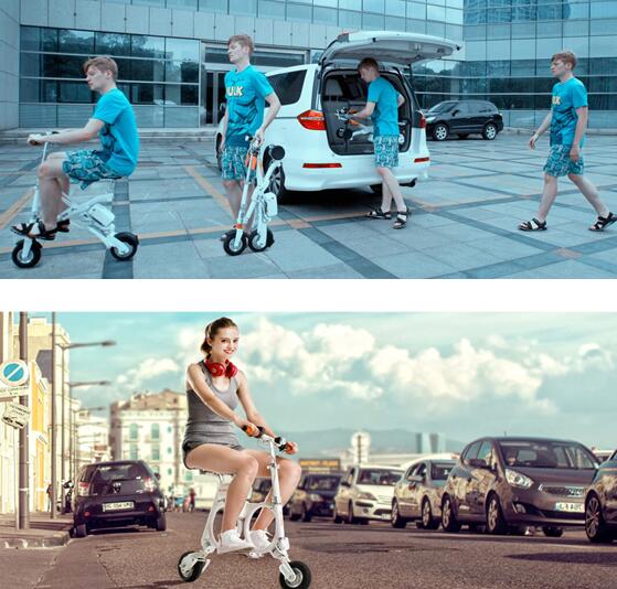 La création de Airwheel scooter électrique a donné espoir aux employés urbains.