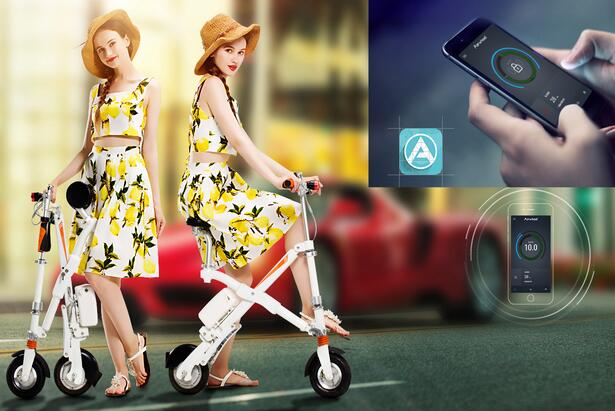 Airwheel E6 é totalmente diferente.