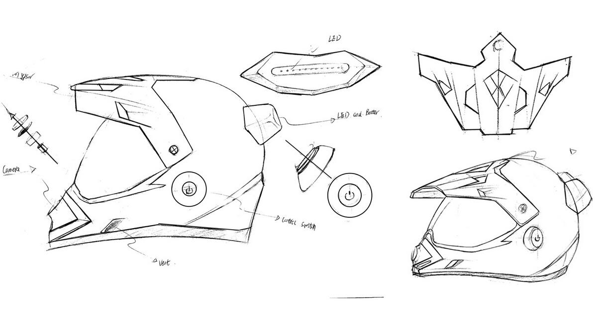 Airwheel coglie l'occasione ed ha prodotto C8 casco fotocamera per sicurezza e per il tempo libero.