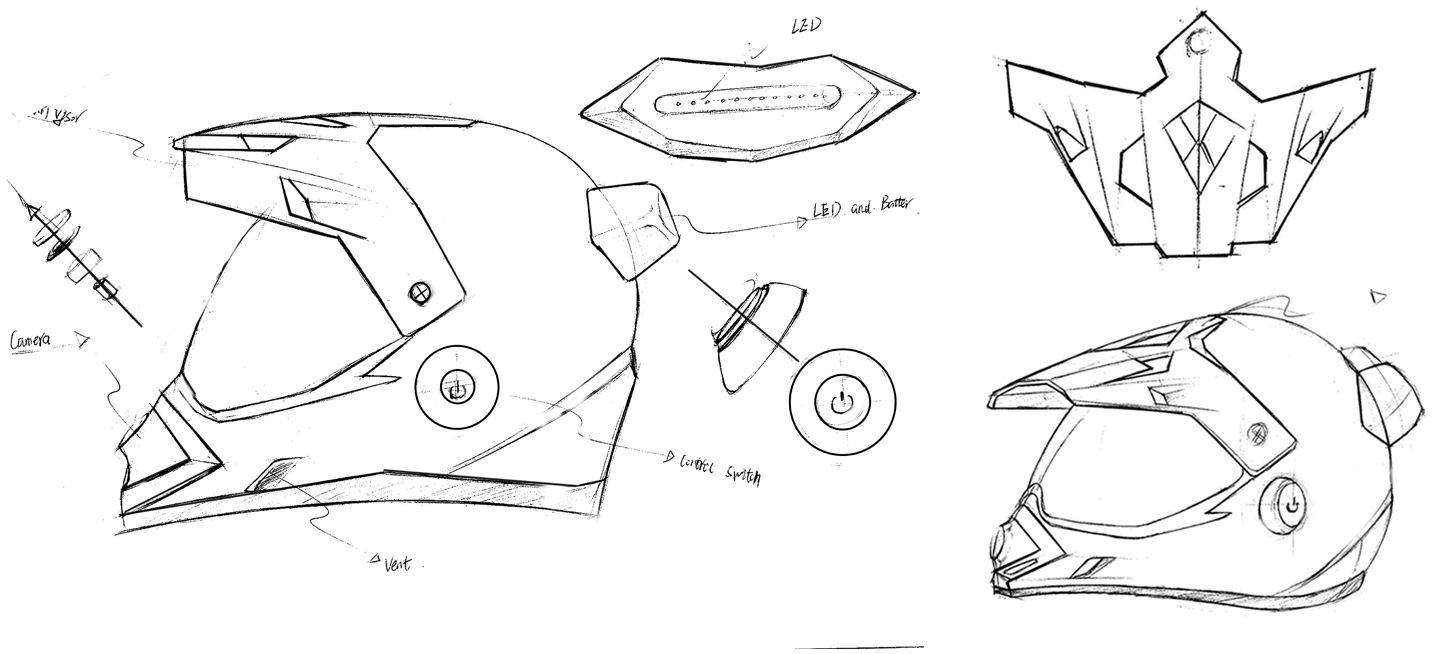 casco smart motorcycle