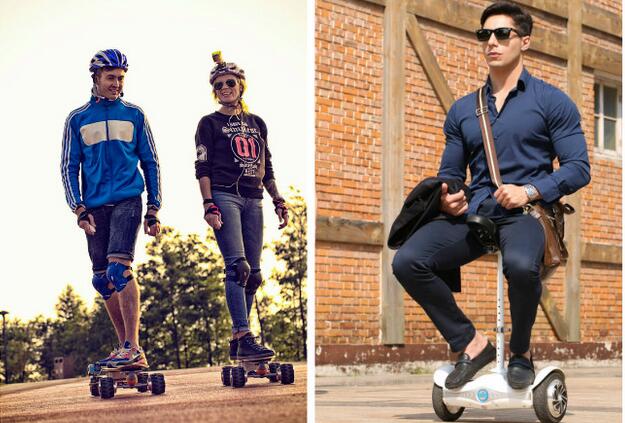 Parmi les montagnes de cadeaux, Airwheel intelligents scooters électriques peuvent être des dons.