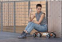 Skate elétrico Airwheel M3 nasceu para tendência de configuração.